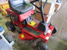 WHEELHORSE 8-25 RIDE ON MOWER. BATTERY LOW, UNTESTED.....THIS LOT IS SOLD UNDER THE AUCTIONEERS MARG