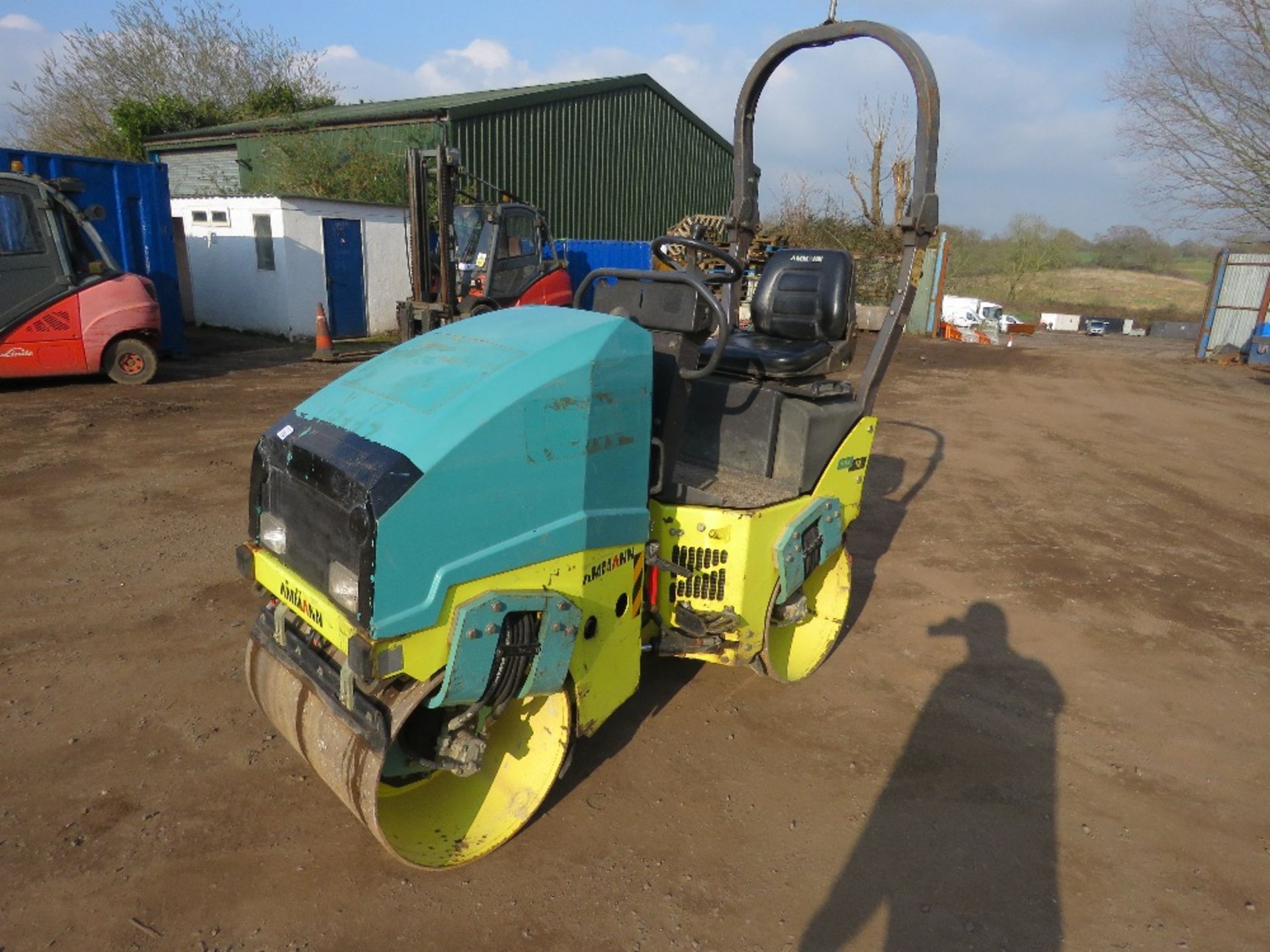 AMMANN ARX12 DOUBLE DRUM RIDE ON ROLLER YEAR 2013 BUILD. 812.3 REC HOURS. SN:TFAARX12ED0013258. DIRE - Bild 2 aus 13