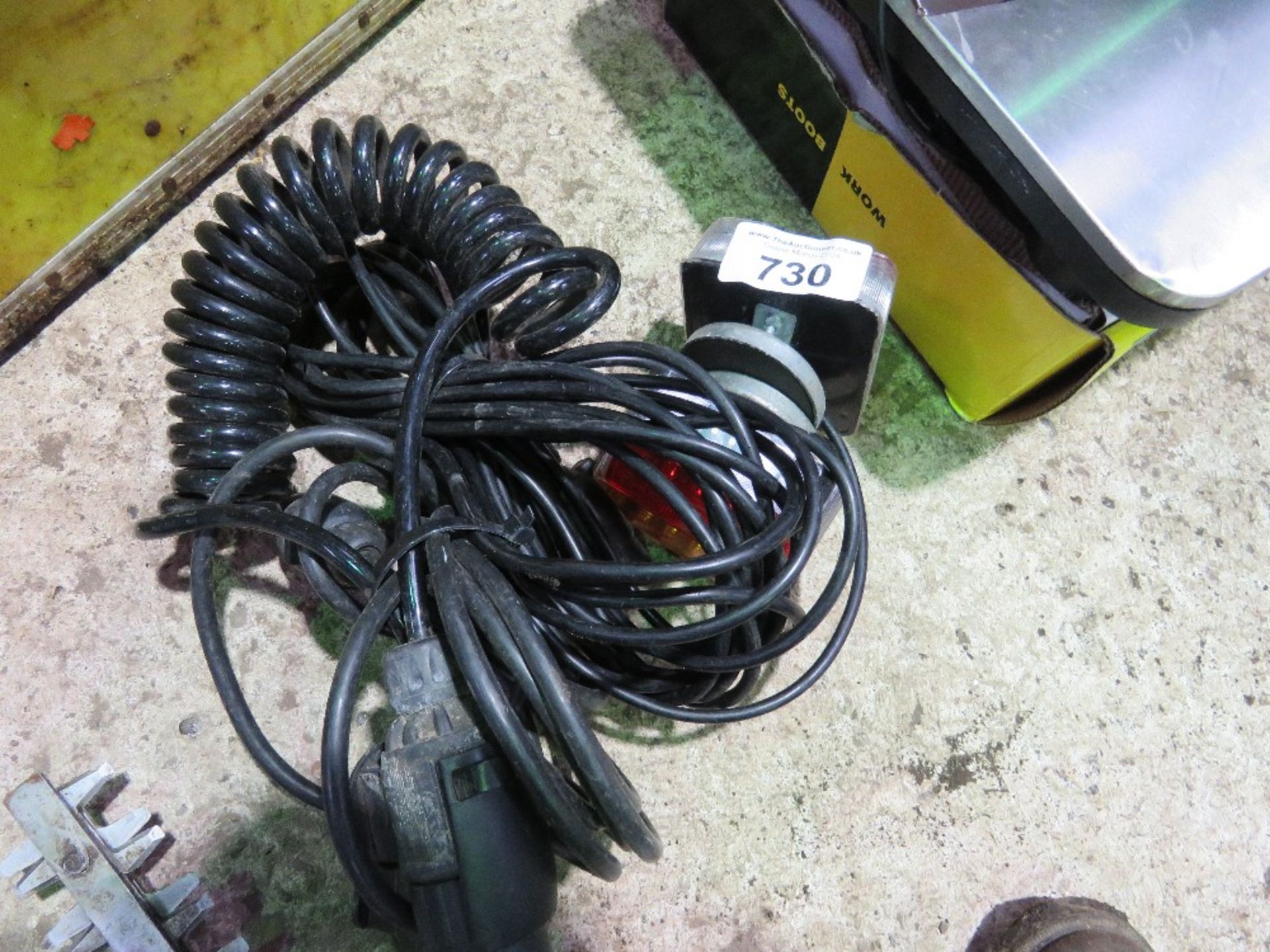 MAGNETIC TRAILER LIGHTS....THIS LOT IS SOLD UNDER THE AUCTIONEERS MARGIN SCHEME, THEREFORE NO VAT WI