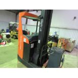 BT REFLEX BATTERY POWERED REACH TRUCK WITH CHARGER YEAR 2011 BUILD .SOURCED FROM COMPANY LIQUIDATION