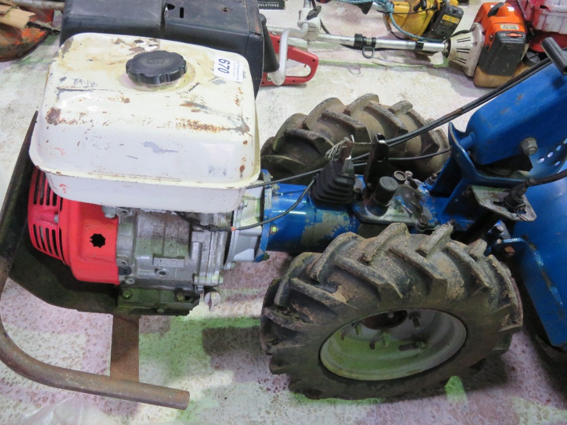 CAMON C8 PETROL ENGINED ROTORVATOR. WHEN TESTED WAS SEEN TO RUN, DRIVE AND BLADES TURNED. - Image 8 of 8