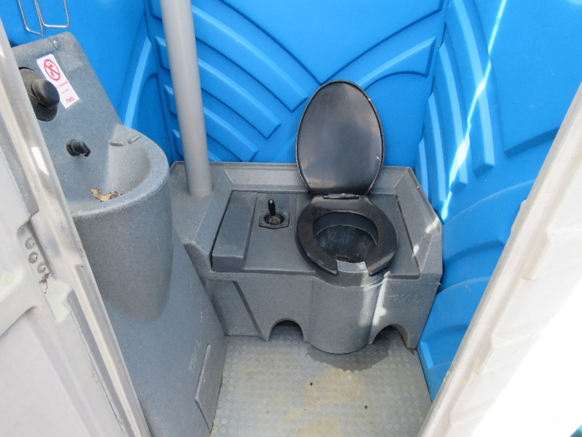 PORTABLE SITE TOILET. DIRECT FROM EVENTS COMPANY. - Image 2 of 3