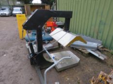 TONY TEAM LARGE WHEELIE BIN COMPACTOR UNIT, 240VOLT POWERED, SEEN WORKING...SEE VIDEO.