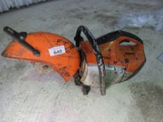 STIHL TS410 PETROL ENGINED CUT OFF SAW.