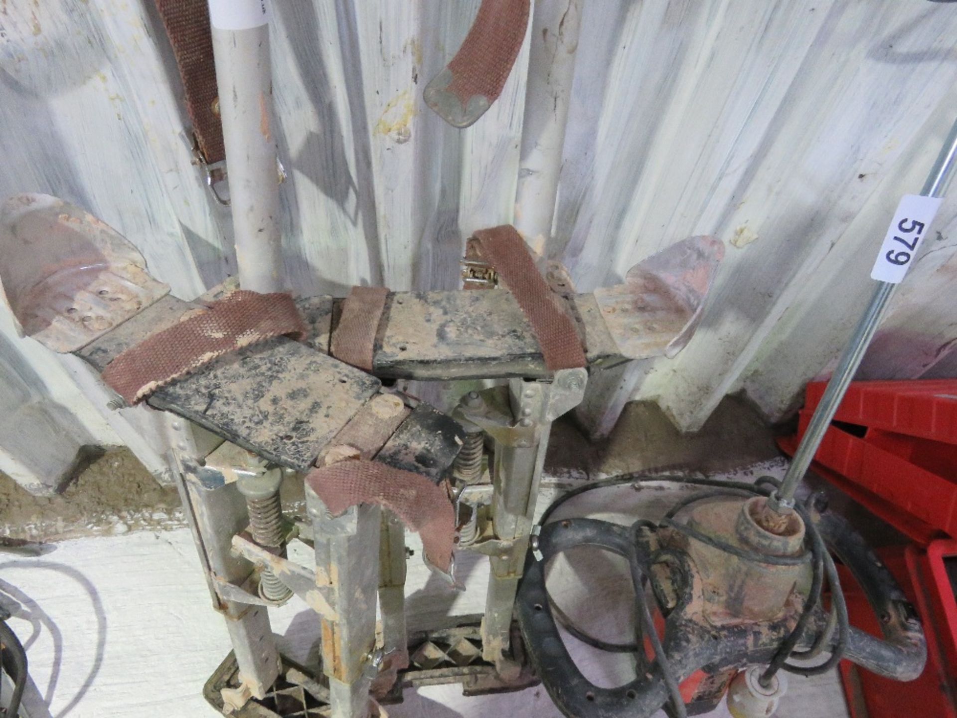SET OF PLASTERER'S STILTS. DIRECT FROM LOCAL RETIRING BUILDER. THIS LOT IS SOLD UNDER THE AUCTI - Image 3 of 5