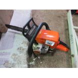 STIHL MS210C PETROL ENGINED CHAINSAW. THIS LOT IS SOLD UNDER THE AUCTIONEERS MARGIN SCHEME, THER