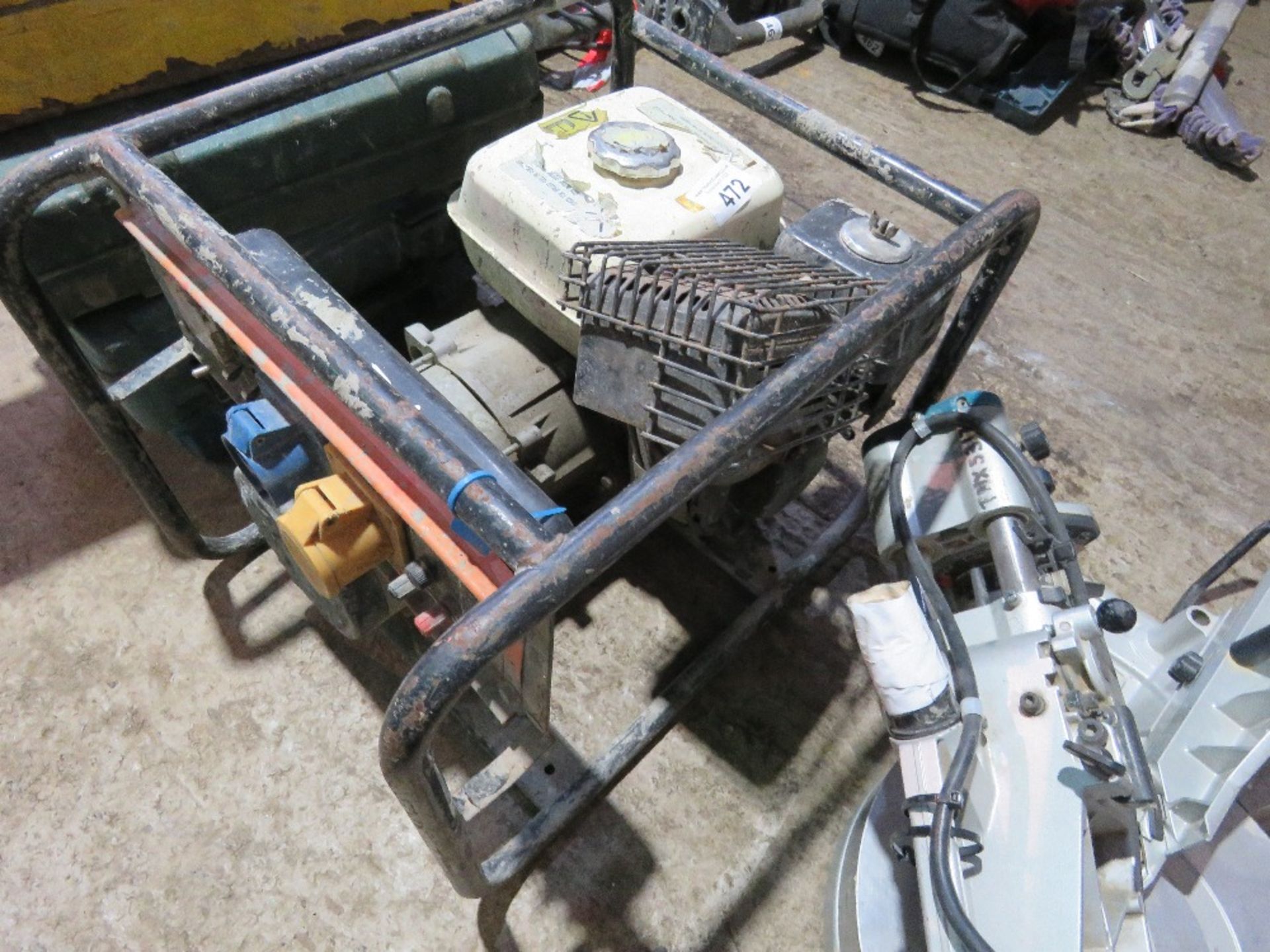 HONDA PETROL ENGINED GENERATOR. SOURCED FROM COMPANY LIQUIDATION. - Image 3 of 3