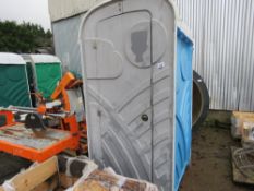 PORTABLE / EVENTS TOILET. THIS LOT IS SOLD UNDER THE AUCTIONEERS MARGIN SCHEME, THEREFORE NO VAT