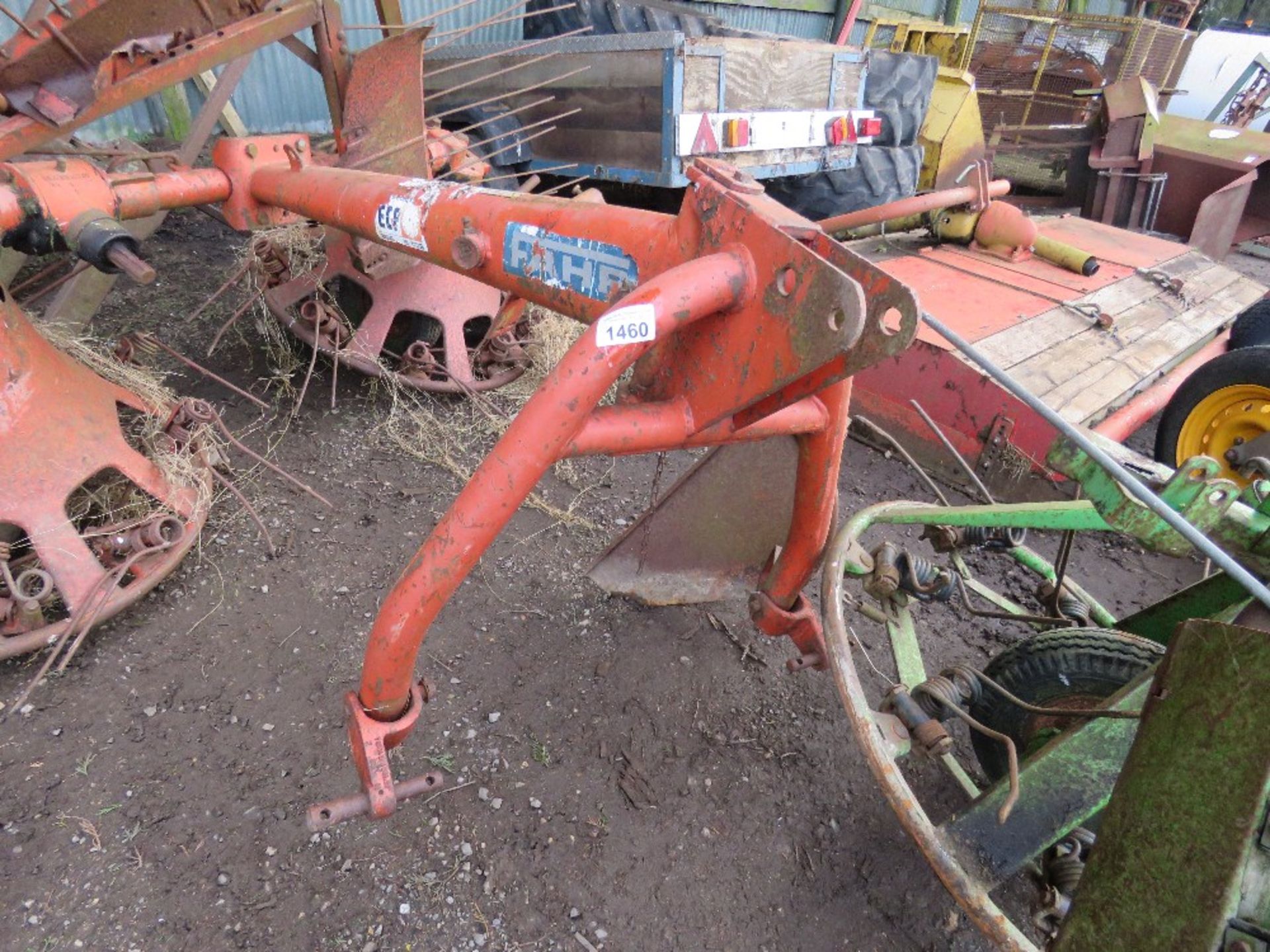 FAHR TRACTOR MOUNTED HAY TUNER. - Image 5 of 6