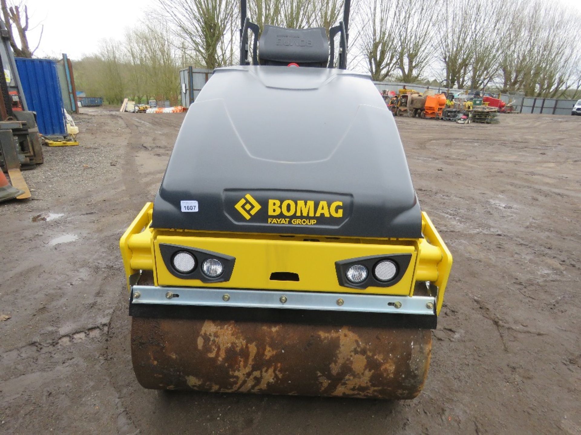 BOMAG 120AD-5 DOUBLE DRUM ROLLER YEAR 2023 BUILD, UNUSED, 1.6 HOURS. SN:961880781857. WHEN TESTED WA - Image 3 of 16