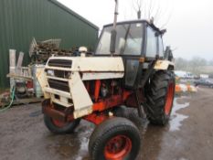 DAVID BROWN 2 WHEEL DRIVE TRACTOR. SOURCED FROM DEPOT CLOSURE. WHEN TESTED WAS SEEN TO RUN AND DRIVE