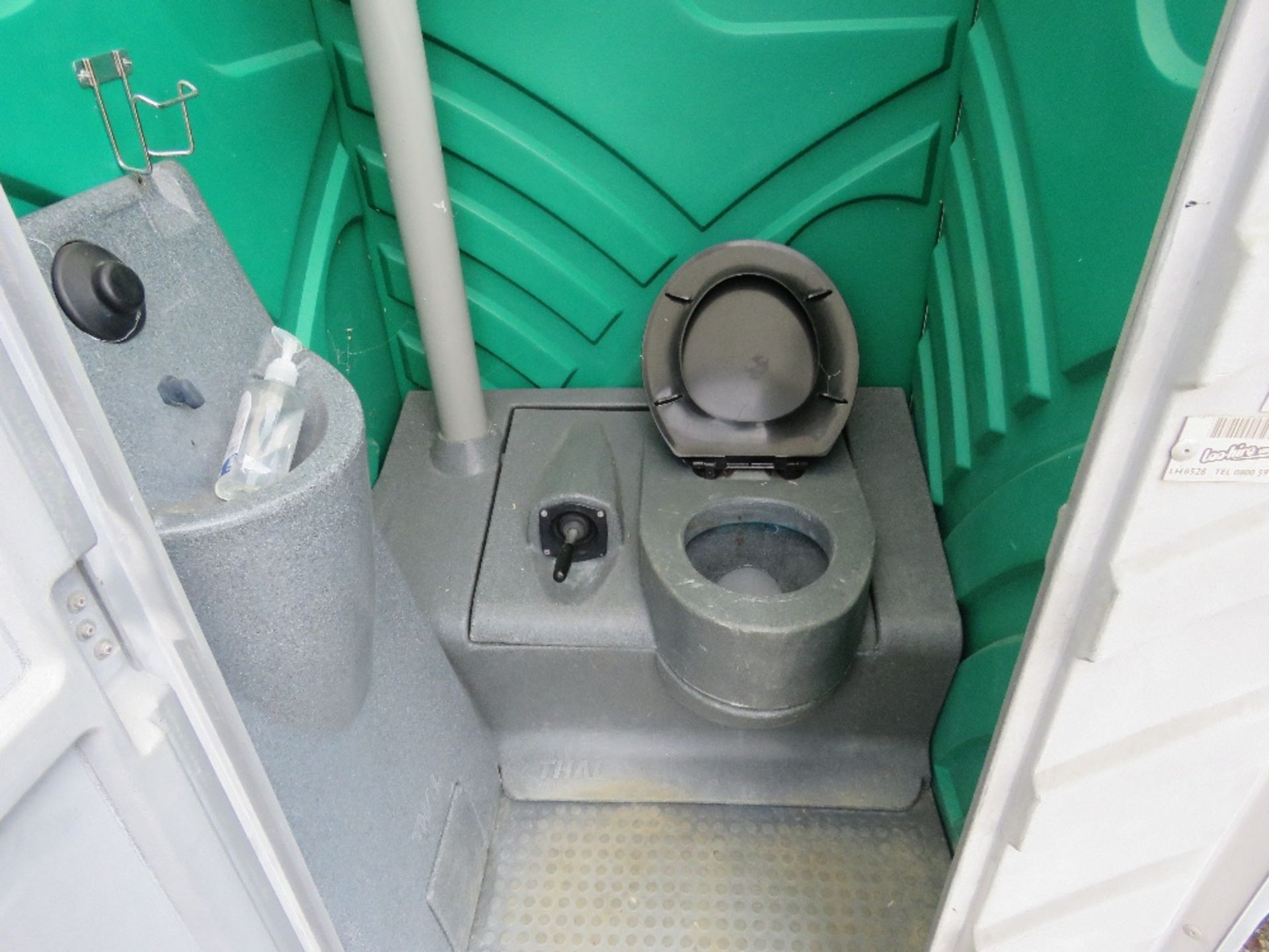 PORTABLE SITE TOILET. DIRECT FROM EVENTS COMPANY. - Image 2 of 3