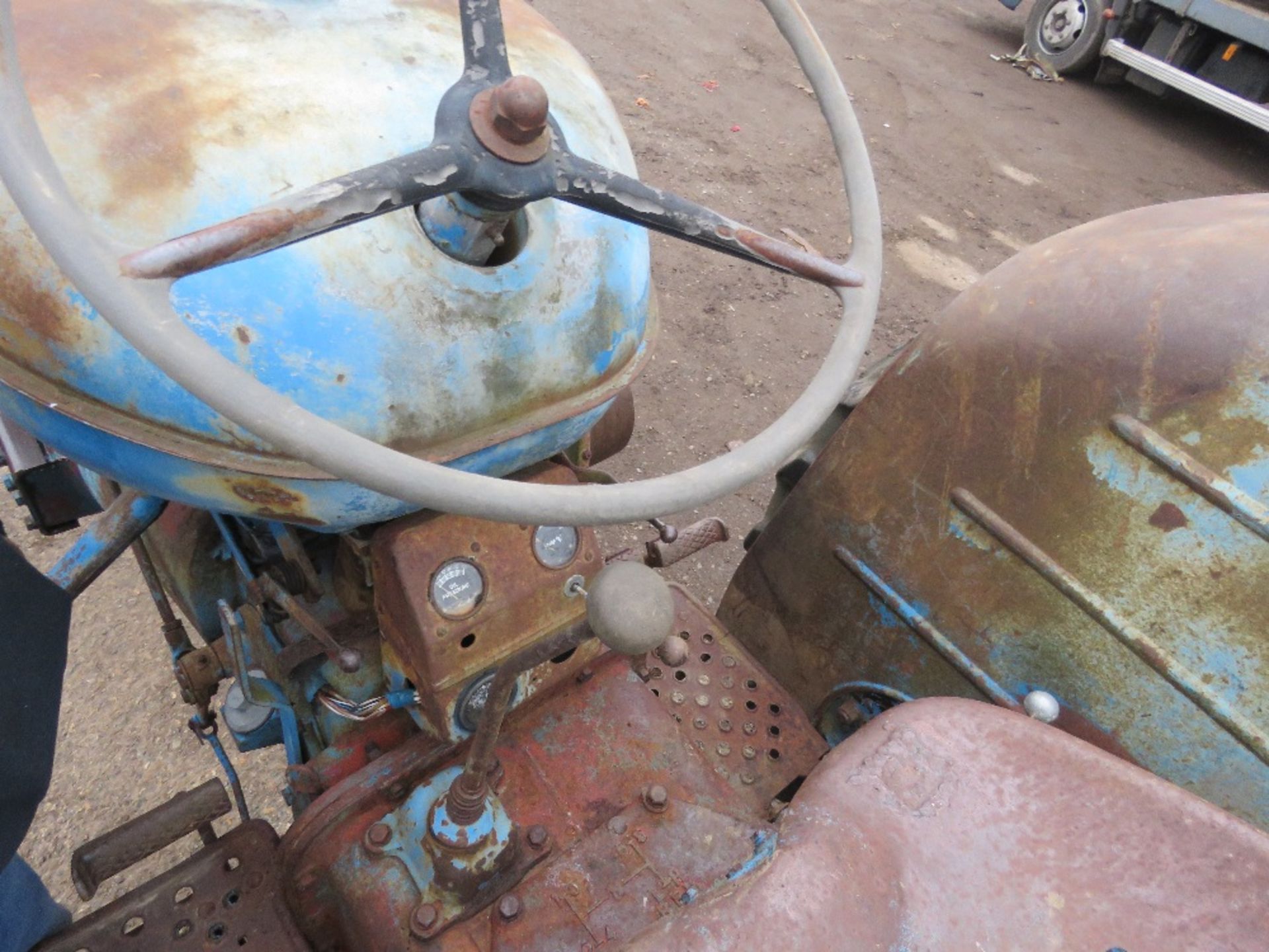 FORDSON MAJOR TRACTOR, ORIGINALLY SUPPLIED BY COUNTY GARAGE CO LTD FROM CARLISLE. WHEN TESTED WAS S - Image 8 of 9