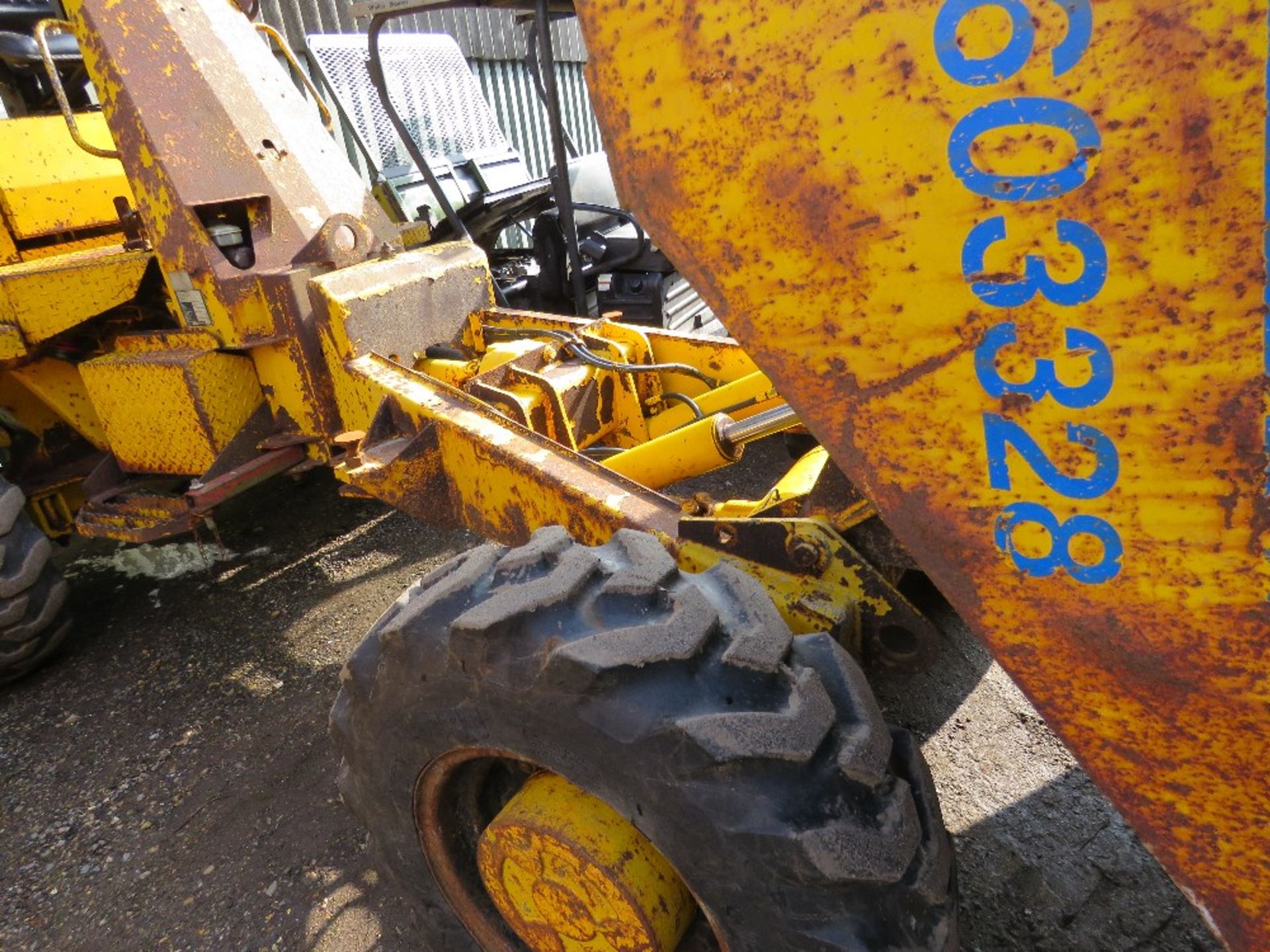 THWAITES 5 TONNE SITE DUMPER, YEAR 1997 BUILD. SN:18-93666. - Image 5 of 12