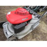 HONDA HRB425 PETROL ENGINE ROLLER MOWER, NO COLLECTOR.....THIS LOT IS SOLD UNDER THE AUCTIONEERS MAR