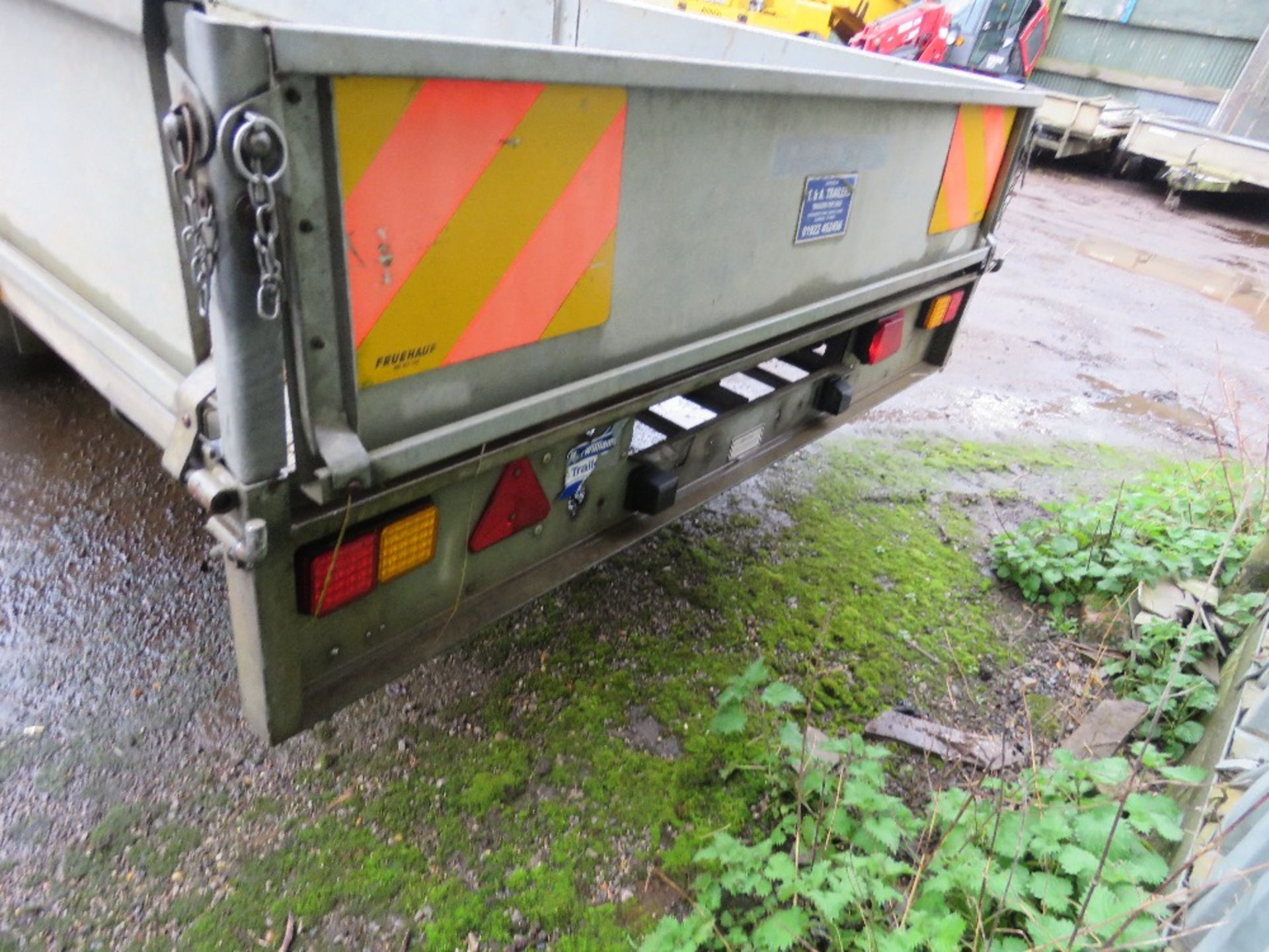 IFOR WILLIAMS LM186G3 TRIAXLED PLANT TRAILER. 18FT LENGTH X 6FT WIDTH WITH SIDES. SN:SCK800000C50854 - Image 7 of 13