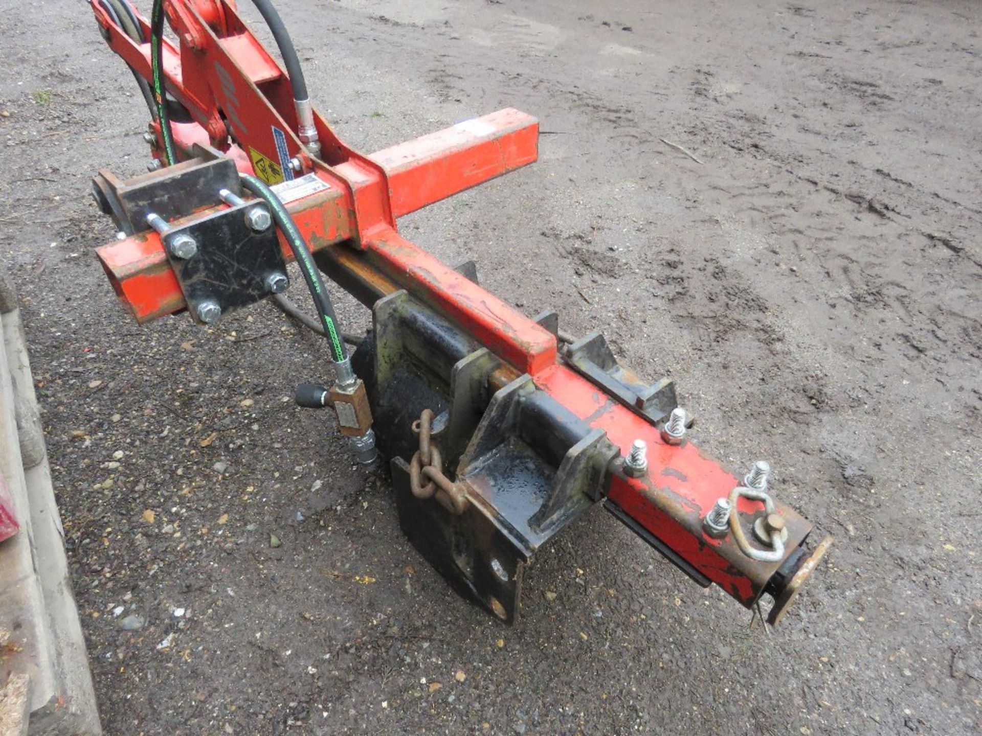 PROTECH P10 EXCAVATOR MOUNTED POST DRIVER / KNOCKER WITH DROP DOWN LEG, TO SUIT 1.5-2.5TONNE EXCAVAT - Image 5 of 6