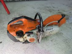 STIHL TS410 PETROL ENGINED CUT OFF SAW.