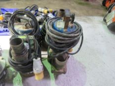 4NO SUBMERSIBLE WATER PUMPS.