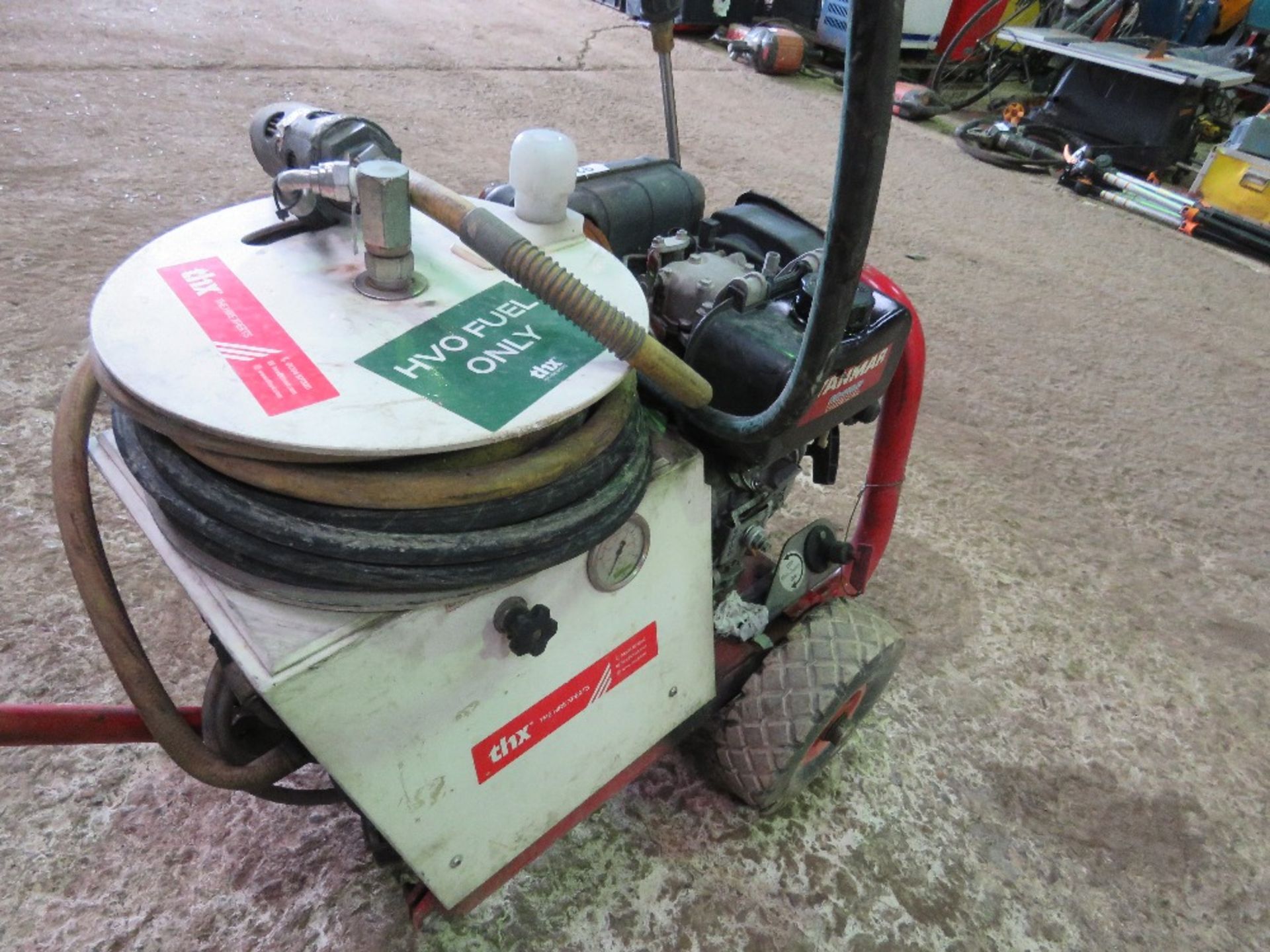 BRENDON DIESEL PRESSURE WASHER, WHEN TESTED WAS SEEN TO START AND RUN. THX4659 - Image 5 of 6