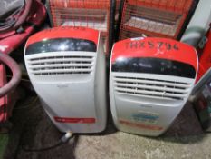 2 X LARGE ROOM AIR CONDITIONERS, 240VOLT THX5785,5794