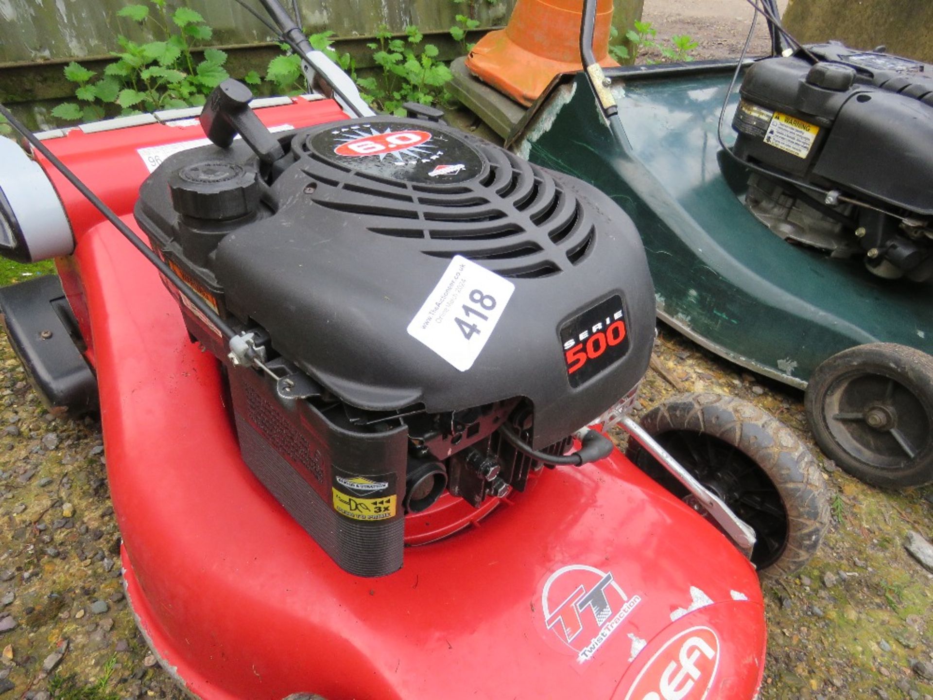 IBEA PETROL ENGINE ROLLER MOWER, NO COLLECTOR.....THIS LOT IS SOLD UNDER THE AUCTIONEERS MARGIN SCHE
