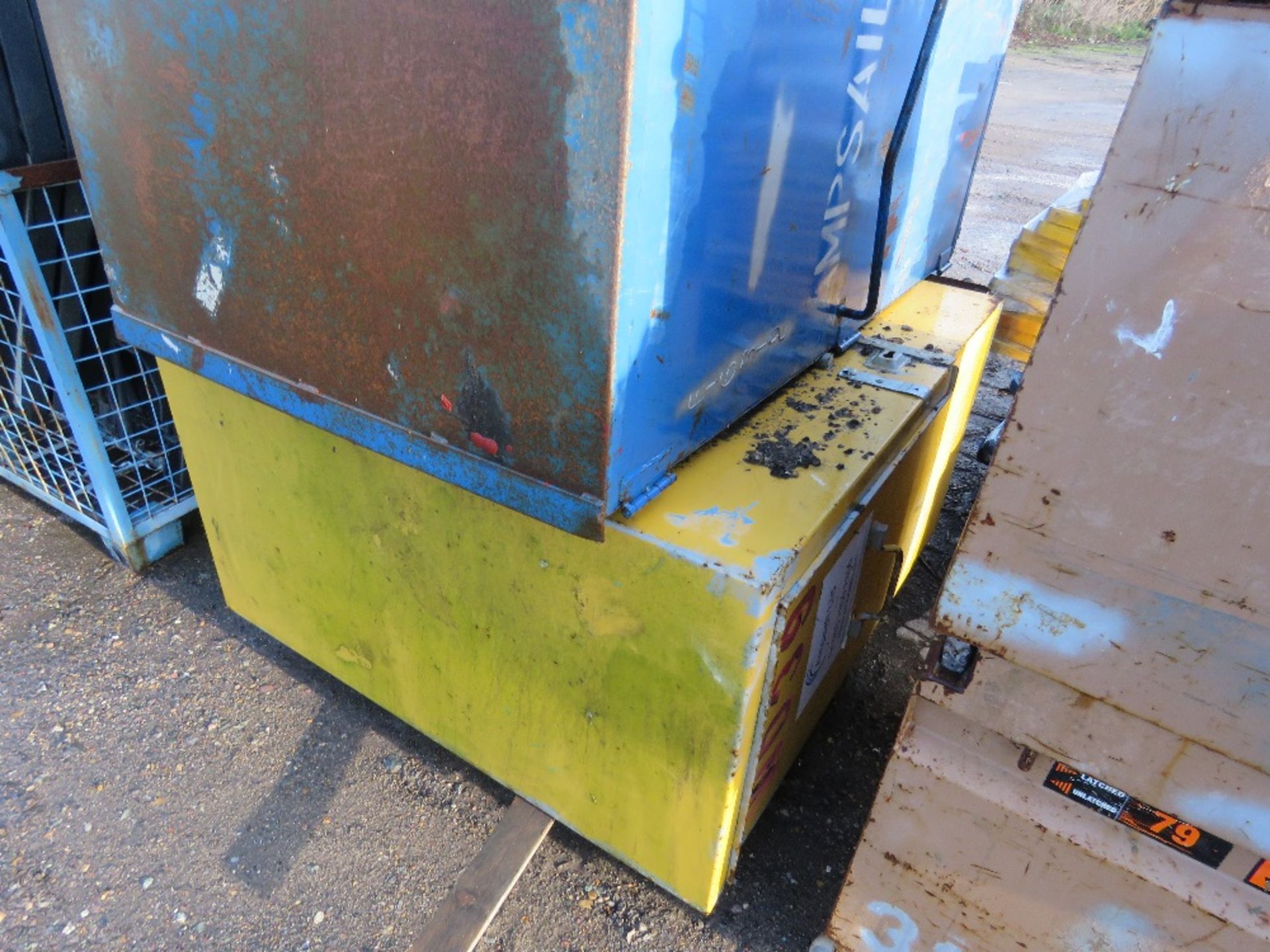 4 X METAL TOOL BOXES, NO KEYS.. SOURCED FROM COMPANY LIQUIDATION. - Image 8 of 9