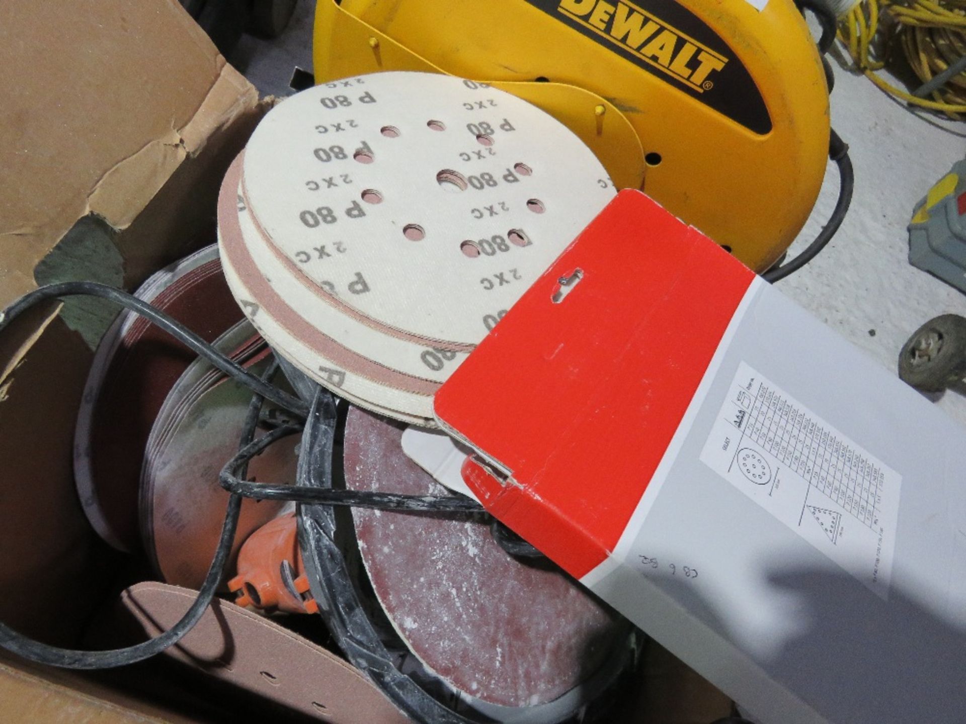 EVOLUTION 240VOLT POWERED LARGE DISC SANDER IN A BOX. DIRECT FROM LOCAL RETIRING BUILDER. THIS - Image 6 of 7