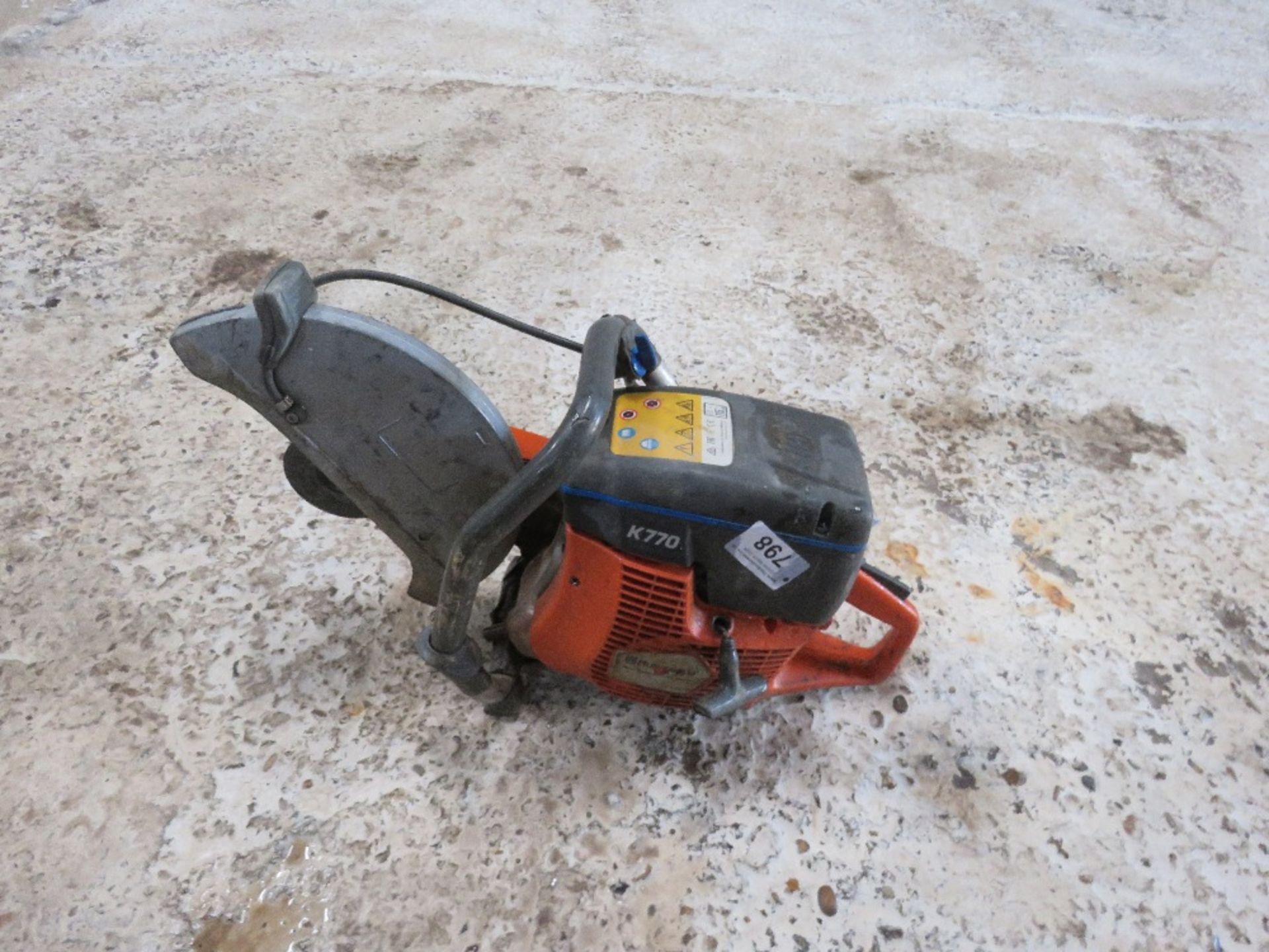 HUSQVARNA PETROL ENGINED CUT OFF SAW. - Image 2 of 2