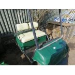 YAMAHA PETROL ENGINED GOLF BUGGY. WHNE TESTED WAS SEEN TO RUN AND DRIVE...SEE VIDEO.