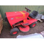 WESTWOOD T1200 RIDE ON MOWER. WHEN TESTED WAS SEEN TO RUN, DRIVE AND BLADES TURNED. THIS LOT IS S