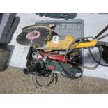 DEWALT 240VOLT ANGLE GRINDER PLUS 2 OTHERS. DIRECT FROM LOCAL RETIRING BUILDER. THIS LOT IS SO