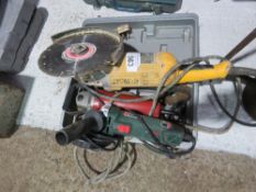 DEWALT 240VOLT ANGLE GRINDER PLUS 2 OTHERS. DIRECT FROM LOCAL RETIRING BUILDER. THIS LOT IS SO