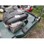HAYTER HARRIER 56 PETROL ENGINE ROLLER MOWER, NO COLLECTOR.....THIS LOT IS SOLD UNDER THE AUCTIONEER