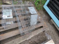 3NO VERMIN TRAPS. THIS LOT IS SOLD UNDER THE AUCTIONEERS MARGIN SCHEME, THEREFORE NO VAT WILL BE