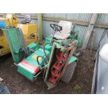 RANSOMES 213 TRIPLE RIDE ON CYLINDER MOWER WITH KUBOTA ENGINE. WHEN TESTED WAS SEEN TO RUN, DRIVE, M