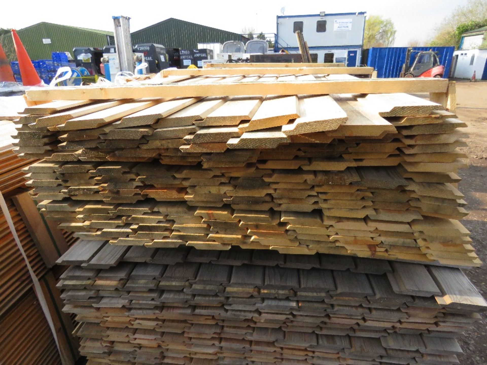 LARGE QUANTITY IN 2 PACKS OF UNTREATED SHIPLAP TIMBER BOARDS 1.83M X 100MM APPROX. - Image 3 of 5
