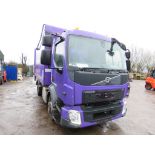 VOLVO FL 12 TONNE RATED TIPPER LORRY WITH SPECIAL BUILD BODY REG:GJ66 PFN. EASY SHEET SYSTEM AND TAI