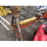 TRACTOR MOUNTED HEAVY DUTY HYDRAULIC LOGSPLITTER, 2FT RAM TRAVEL APPROX. ....THIS LOT IS SOLD UNDER