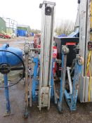 GENIE 3 STAGE MATERIAL HOIST UNIT WITH FORKS. SOURCED FROM LOCAL RETIRING BUILDER. THIS LOT IS S