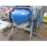 STEPPACH 180 CEMENT MIXER, 240VOLT POWERED. DIRECT FROM LOCAL RETIRING BUILDER. THIS LOT IS SOLD