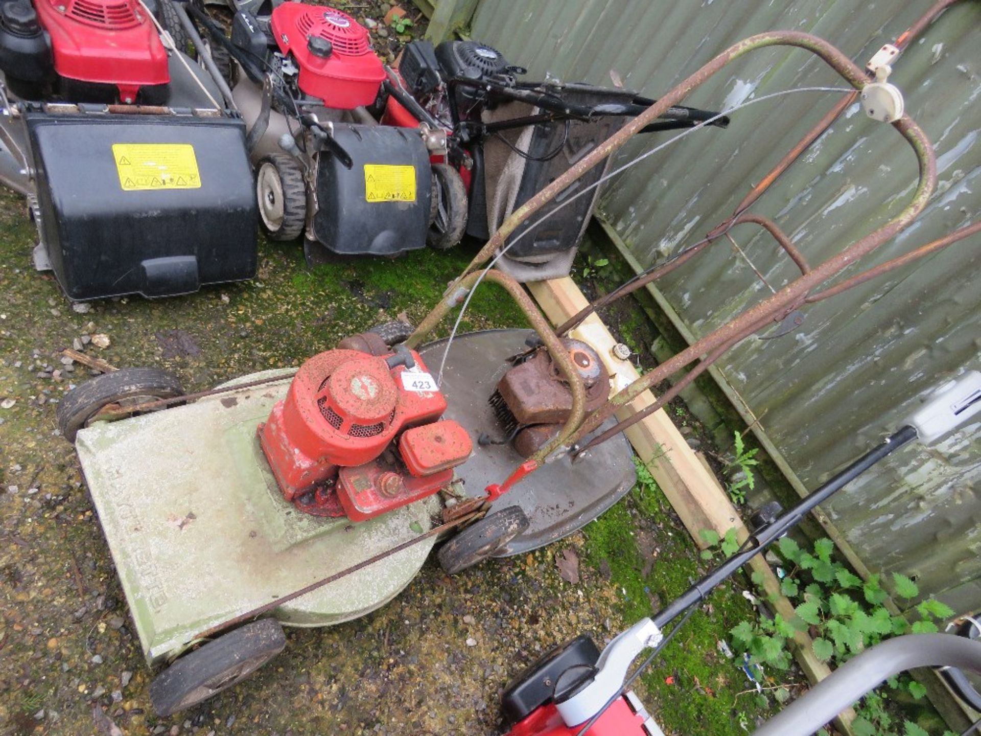 HAYTERETTE PETROL LANMOWER.....THIS LOT IS SOLD UNDER THE AUCTIONEERS MARGIN SCHEME, THEREFORE NO VA
