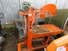 REDBAND 110VOLT SAWBENCH.