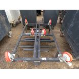 ARMORGARD WHEELED PIPE RACK. SOURCED FROM COMPANY LIQUIDATION.