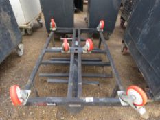 ARMORGARD WHEELED PIPE RACK. SOURCED FROM COMPANY LIQUIDATION.