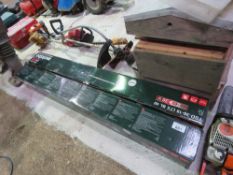 2 X METABO STRAIGHT SHAFT HD 36VOLT BATTERY BRUSH CUTTERS/STRIMMERS, NO BATTERIES, UNUSED. THIS L