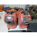 2NO LARGE HILTI 110VOLT VACUUMS.