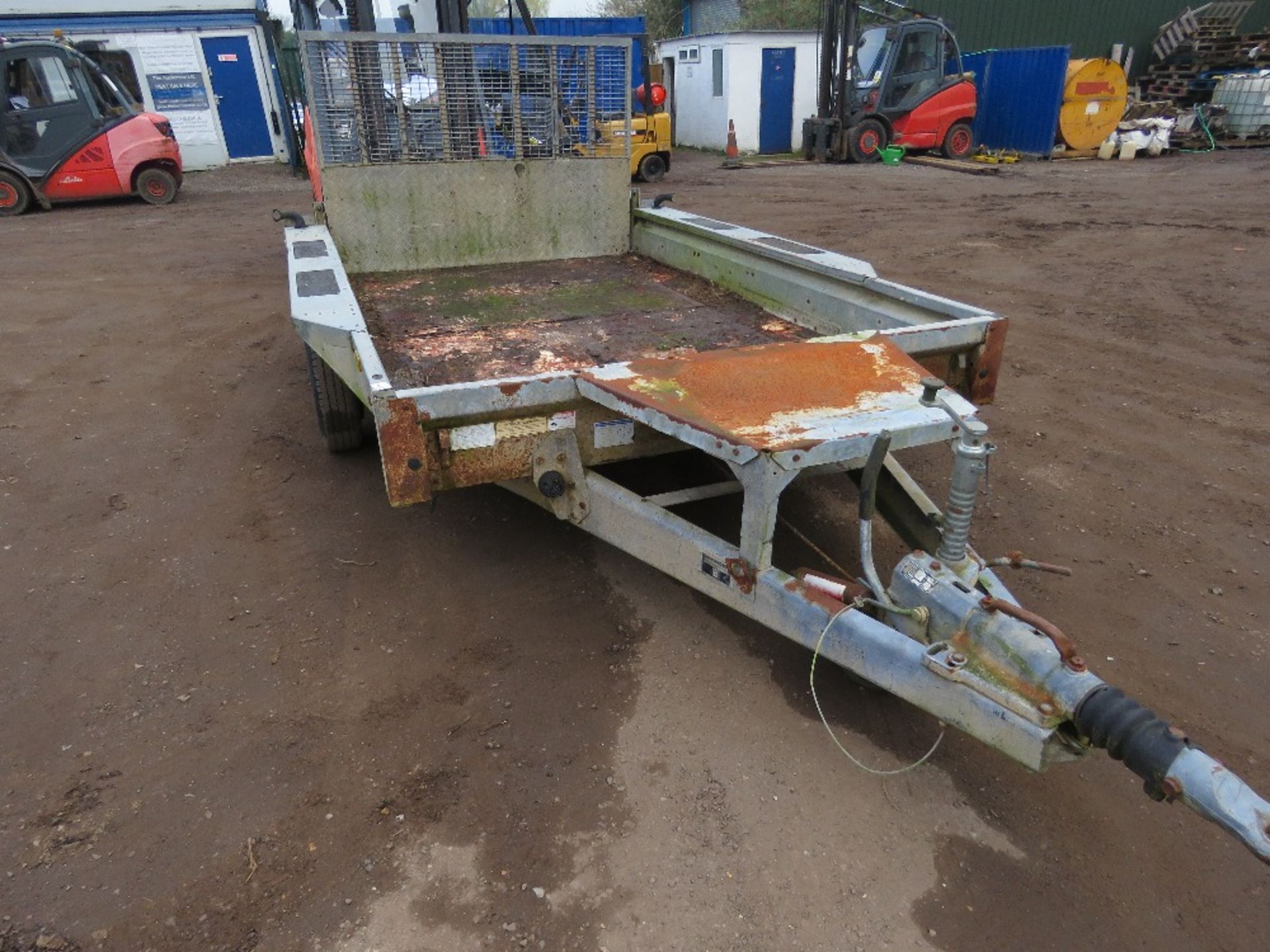 IFOR WILLIAMS GX106 WIDE BODY PLANT TRAILER WITH RAER RAMP. 3500KG CAPACITY. SN:SCK60000040399899... - Image 2 of 6