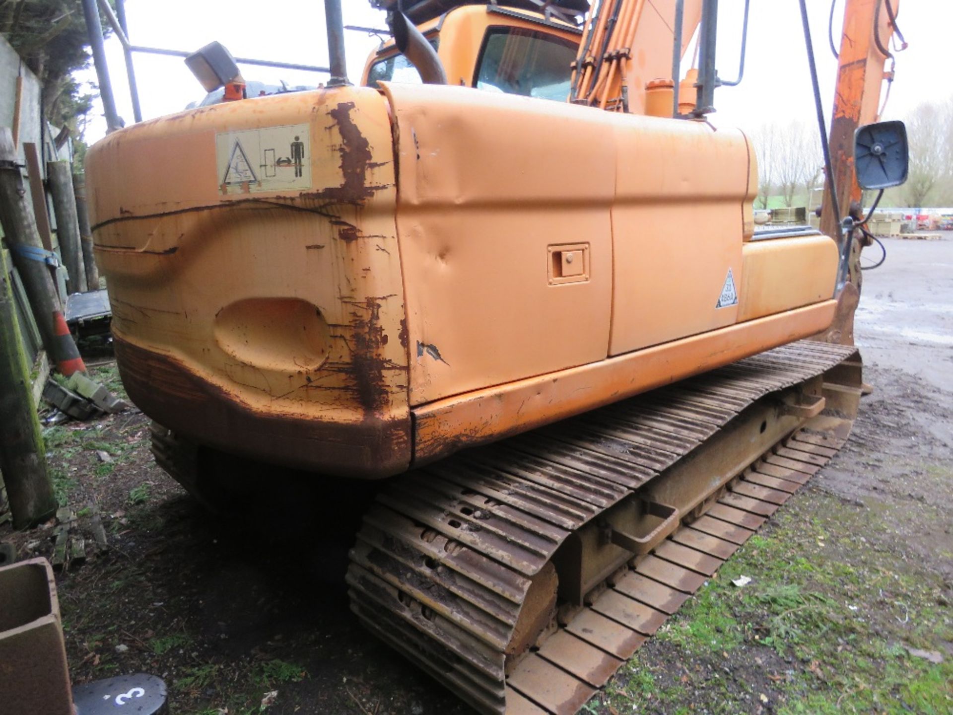 DOOSAN DX140LC STEEL TRACKED 14 TONNE EXCAVATOR, YEAR 2009 BUILD. 11,593 REC HOURS. 3NO BUCKETS. SN: - Image 5 of 18