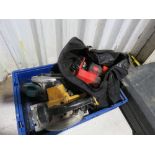 QUANTITY OF BATTERY POWERED TOOLS, AS SHOWN.....THIS LOT IS SOLD UNDER THE AUCTIONEERS MARGIN SCHEME